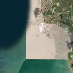 Vue aérienne des environs de Camping Port-Punay
