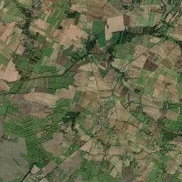 Vue aérienne des environs de Aire de camping-car à Ardillières