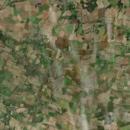 Vue aérienne des environs de Camping L'Île Verte