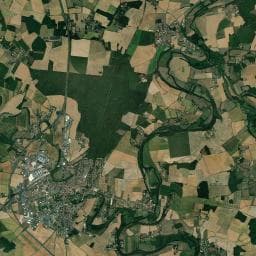 Vue aérienne des environs de Le Réjallant