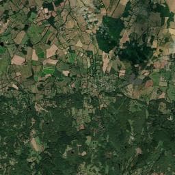 Vue aérienne des environs de Fonclair Holidays