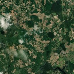 Vue aérienne des environs de Domaine Les Filloux