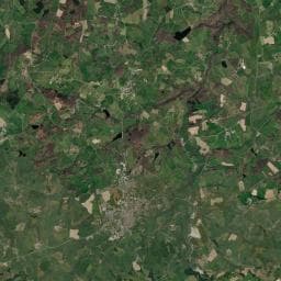 Vue aérienne des environs de Les Vergnes