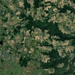 Vue aérienne des environs de Refuge/Abri — Saint-Gervais-d'Auvergne