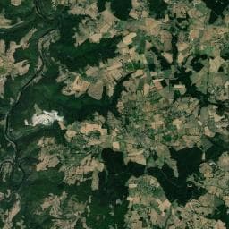 Vue aérienne des environs de Le Gôt