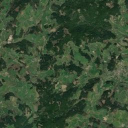 Vue aérienne des environs de Camping Rolin