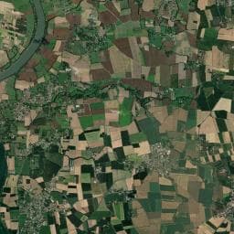 Vue aérienne des environs de Le Pigeonnier
