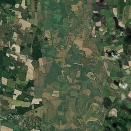 Vue aérienne des environs de Paradis des Dombes
