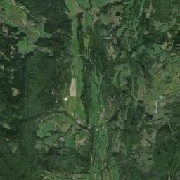Vue aérienne des environs de Aire naturelle de camping Les Plans d'Hotonnes