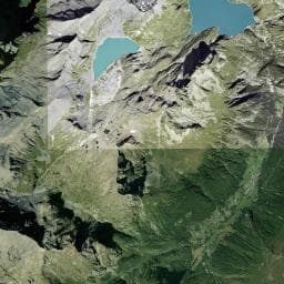 Vue aérienne des environs de Camping des Montets (2)