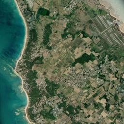 Vue aérienne des environs de Camping Siblu : Mer et Soleil d'Oléron