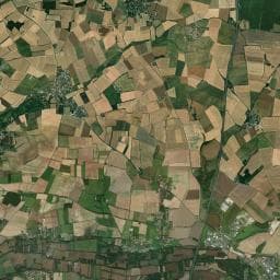 Vue aérienne des environs de Aire de La Benâte