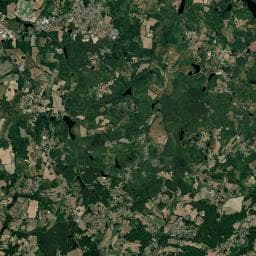 Vue aérienne des environs de Camping municipal les Haches