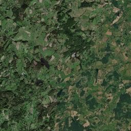 Vue aérienne des environs de Domaine le Moulin des Jarasses