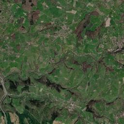Vue aérienne des environs de Aire de repos à Saint-Cyr-de-Favières