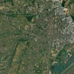 Vue aérienne des environs de Aire de Villefranche-Limas Est