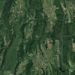 Vue aérienne des environs de Le Pré Commun