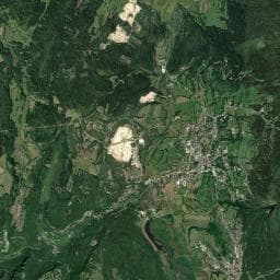 Vue aérienne des environs de Les 12 Cols
