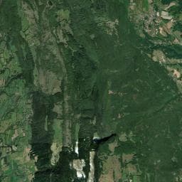 Vue aérienne des environs de Grange Nérichat