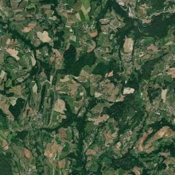 Vue aérienne des environs de Le Chamaloup
