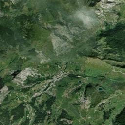 Vue aérienne des environs de Refuge de Lessy