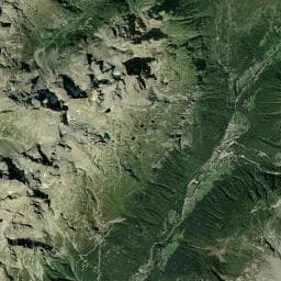 Vue aérienne des environs de Bivouac Chéserys