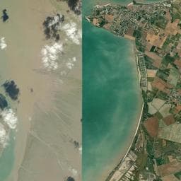 Vue aérienne des environs de Bivouac à Port-des-Barques (3)