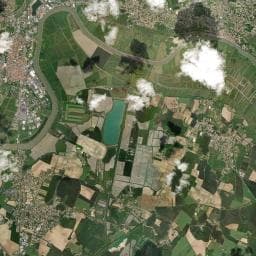 Vue aérienne des environs de Parking avenue Dassault