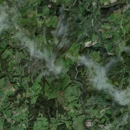 Vue aérienne des environs de La Croix Blanche
