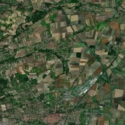 Vue aérienne des environs de Camping Capfun - Ranch des Volcans
