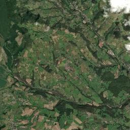 Vue aérienne des environs de Aire de repos à Létra