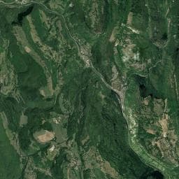 Vue aérienne des environs de Domaine de l'Ermitage
