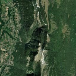 Vue aérienne des environs de Chalet d'Arvière
