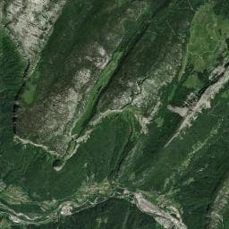 Vue aérienne des environs de Chalet d'Ablon