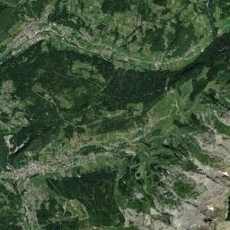 Vue aérienne des environs de l'Escale