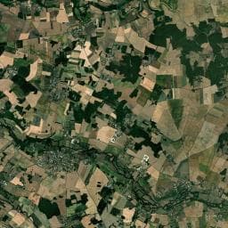Vue aérienne des environs de Chez Devezeau