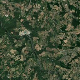 Vue aérienne des environs de Domaine des Gabies