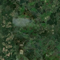 Vue aérienne des environs de Aire de Camping-Cars de St Junien la Bregère