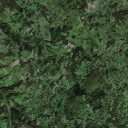 Vue aérienne des environs de Aire de camping-car à Magnat-l'Étrange
