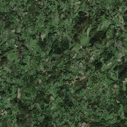 Vue aérienne des environs de Stade de Crocq
