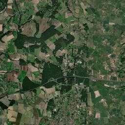 Vue aérienne des environs de Cabane des Jouberts