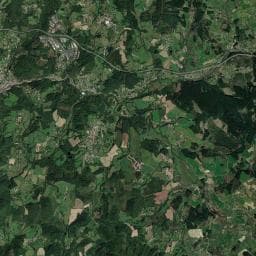 Vue aérienne des environs de aire campings-cars de la monnerie (emplacement?)