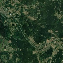 Vue aérienne des environs de Aire des Suchères
