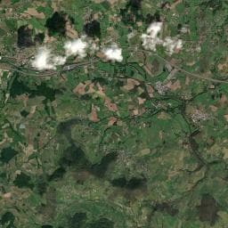 Vue aérienne des environs de Cabane de bancillon