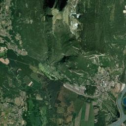 Vue aérienne des environs de Aire de stationnement de Ceyzérieu