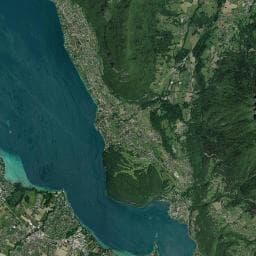 Vue aérienne des environs de L'Horizon