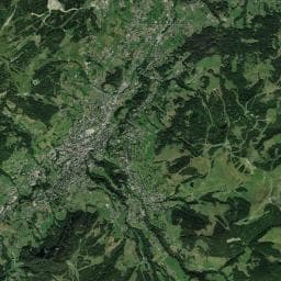 Vue aérienne des environs de Bassin de Cuchet