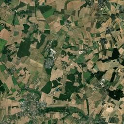 Vue aérienne des environs de Lavoir de Franchaud