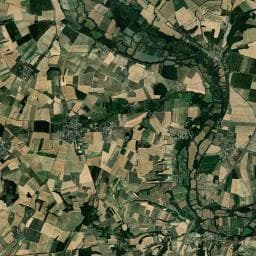 Vue aérienne des environs de Marco de Bignac