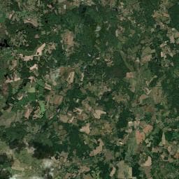 Vue aérienne des environs de Camping des Alouettes